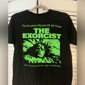 EXORCIST HORROR GREEN WOMENS T-SHIRT SIZE MEDIUM